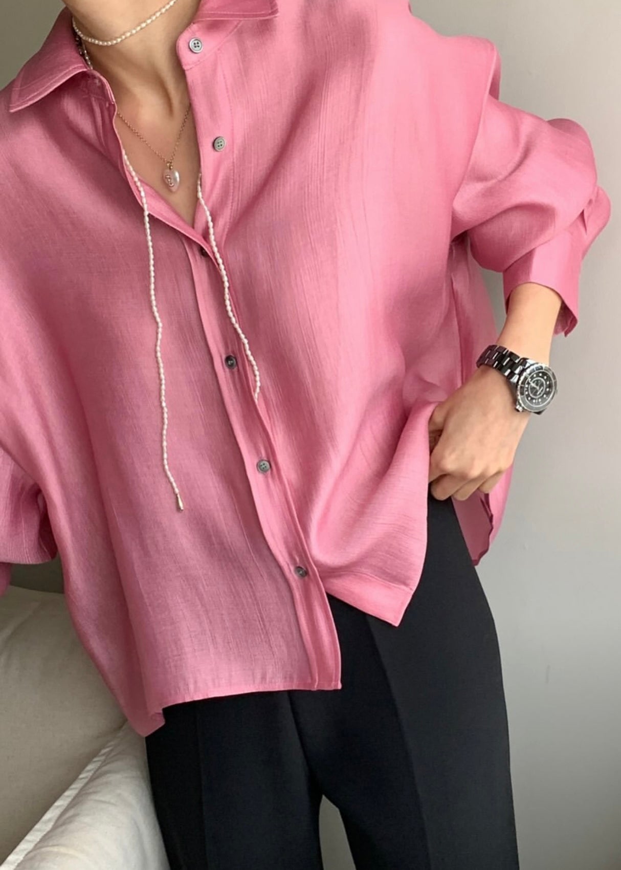 Ember Blouse – Pink