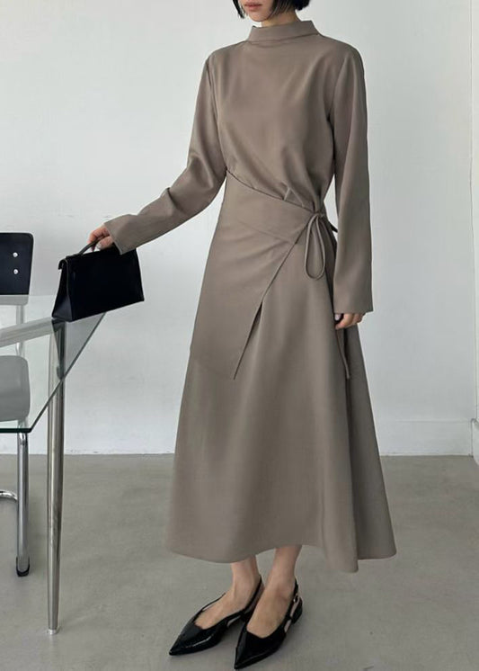 Elaine Dress - Taupe
