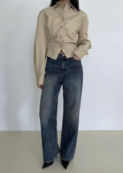 Mira Shirt – Beige