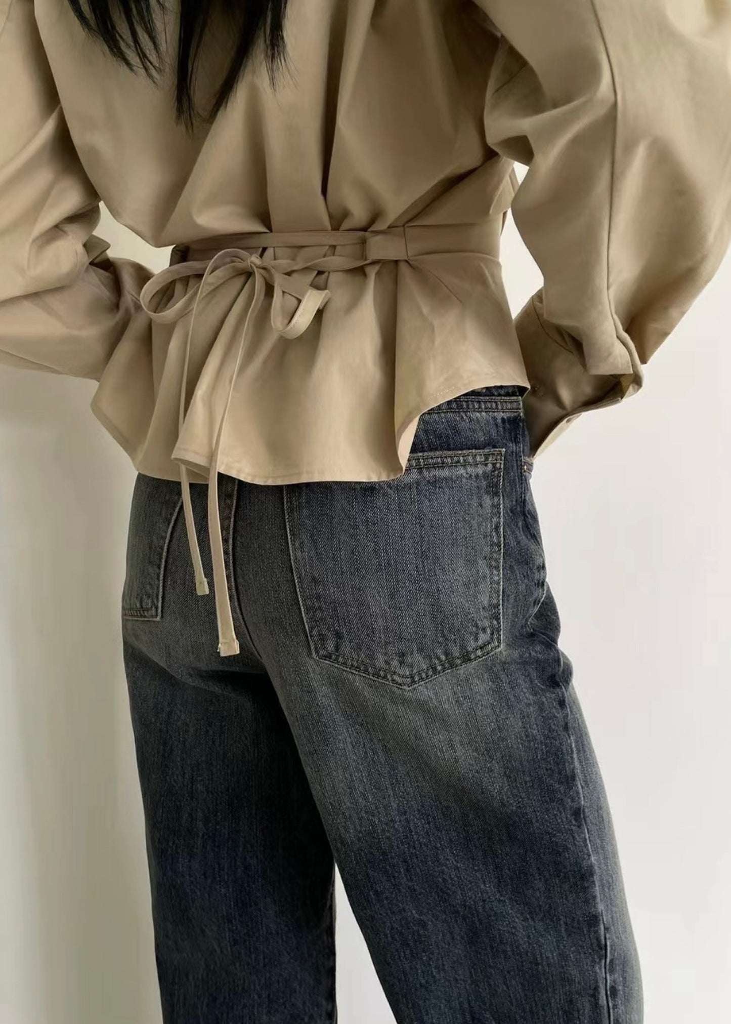 Mira Shirt – Beige