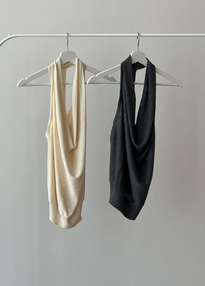 Nara Knit Set - Dark Grey