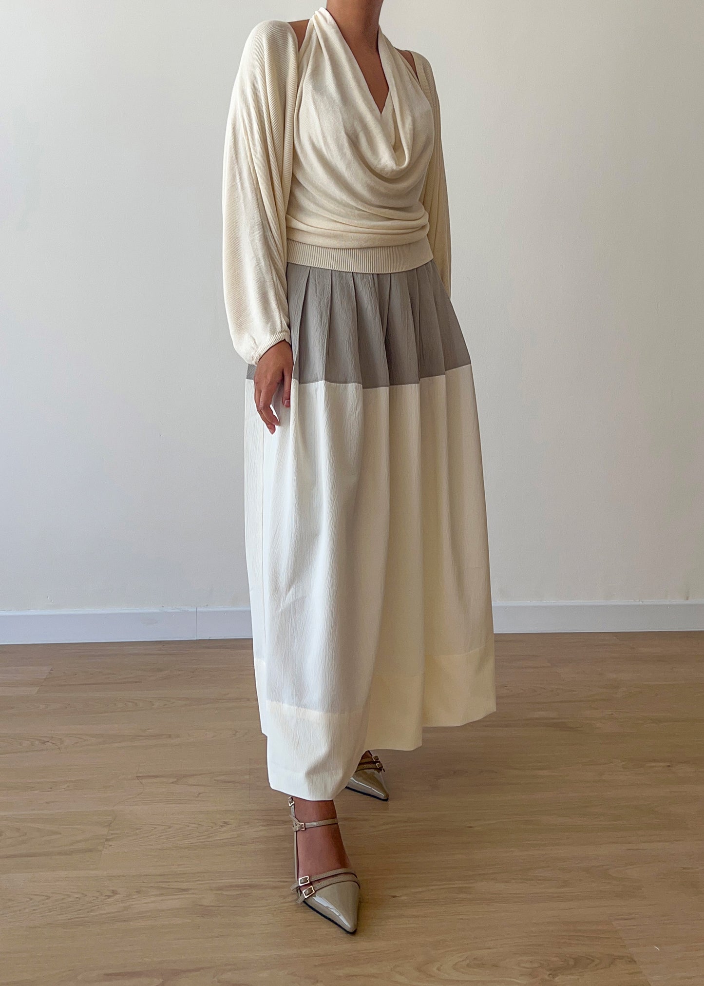 Nara Knit Set - Cream