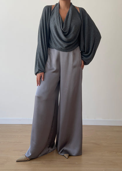 Nara Knit Set - Dark Grey