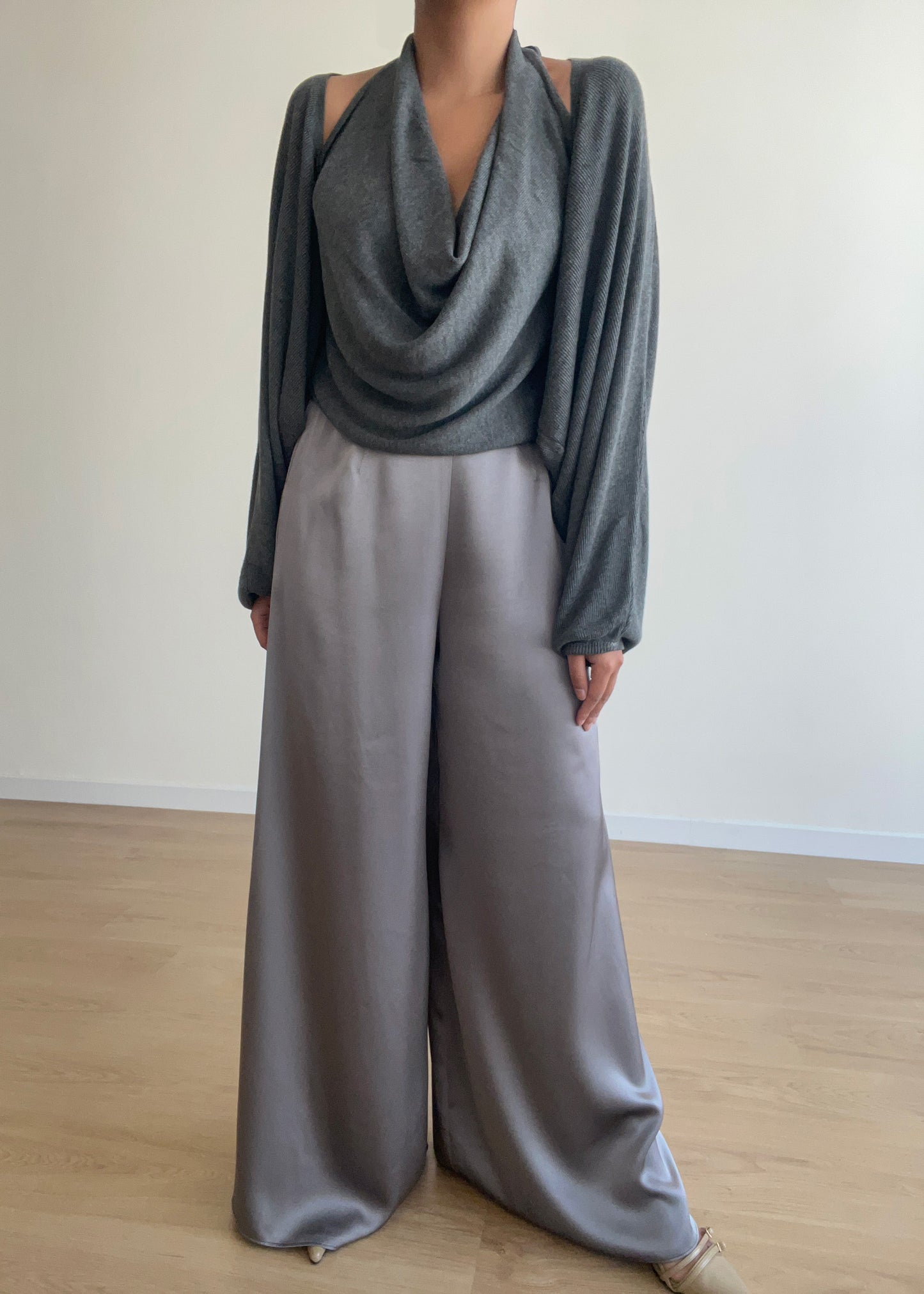 Nara Knit Set - Dark Grey