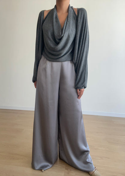 Nara Knit Set - Dark Grey