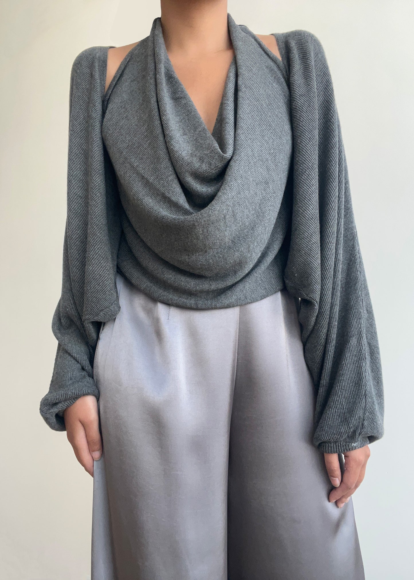 Nara Knit Set - Dark Grey