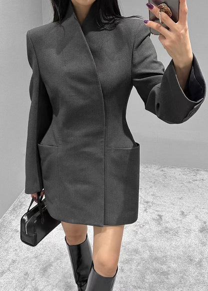 Raya Jacket - Charcoal Grey