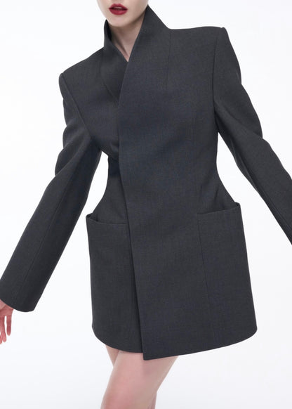 Raya Jacket - Charcoal Grey