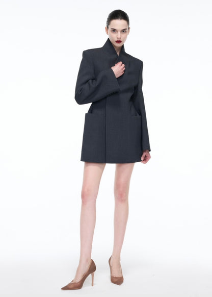 Raya Jacket - Charcoal Grey