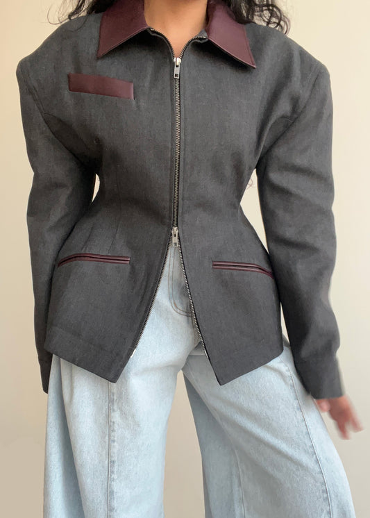 Ana Jacket – Charcoal