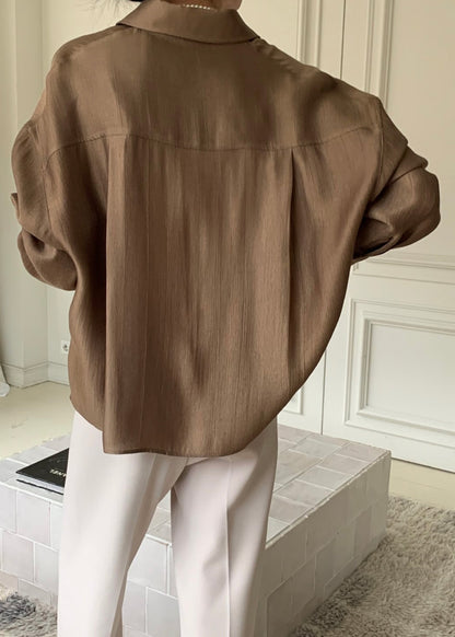 Ember Blouse – Brown