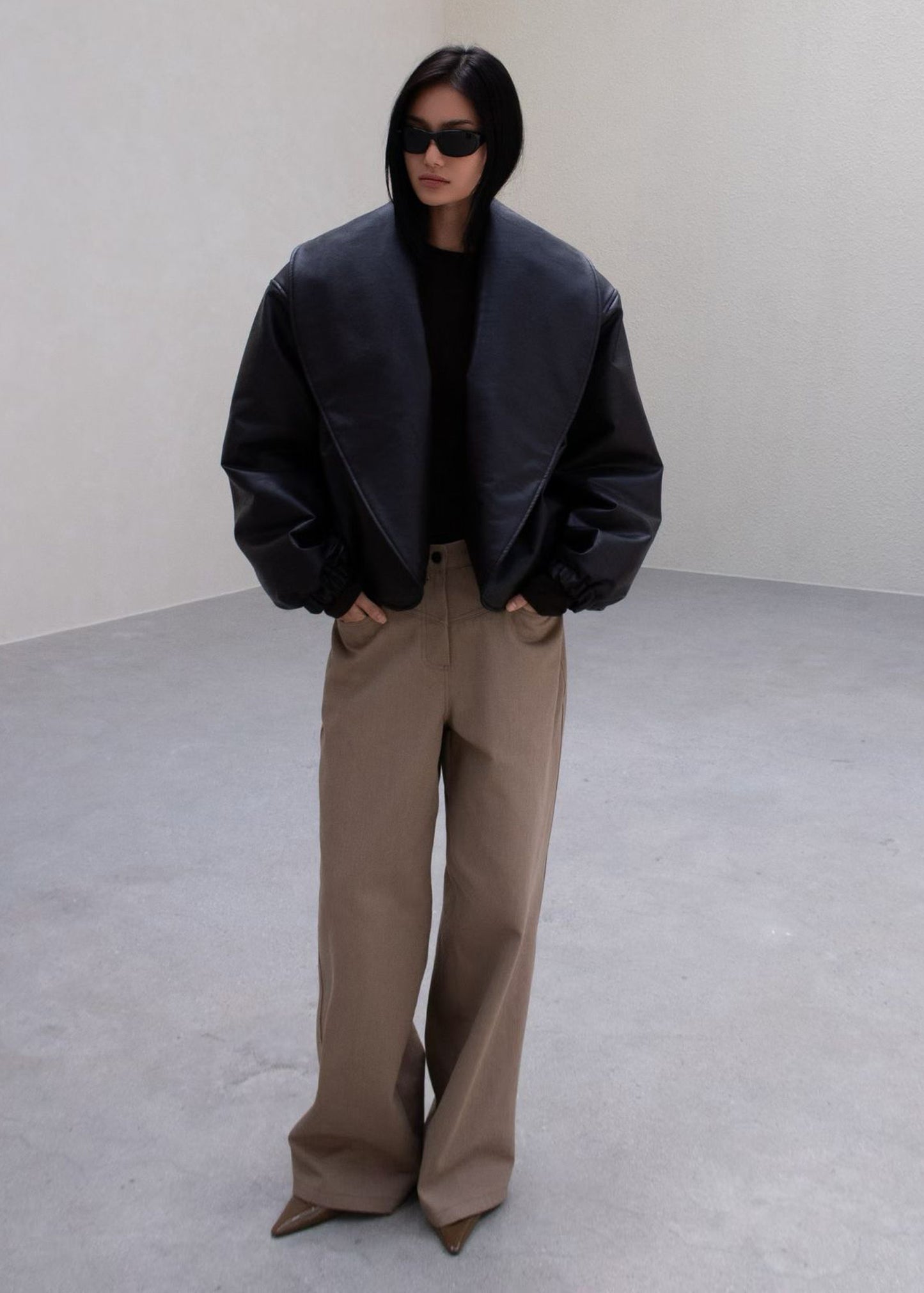 Alayah Jacket - Dark Brown