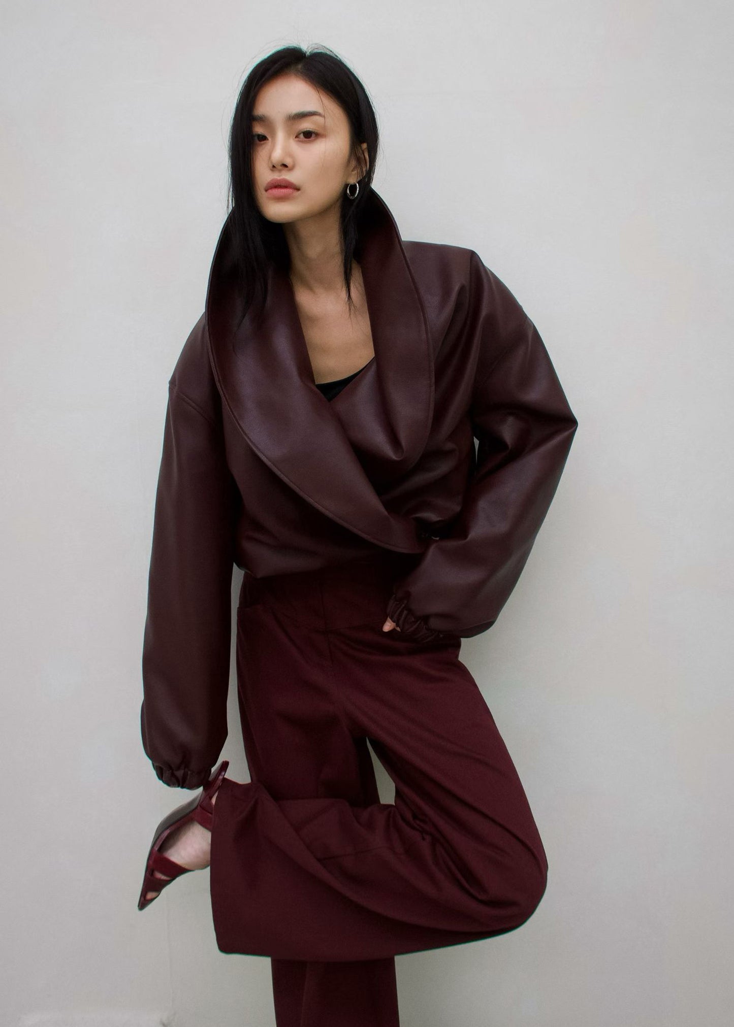 Alayah Jacket - Burgundy (Pre-order)