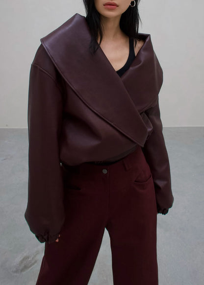 Alayah Jacket - Burgundy (Pre-order)