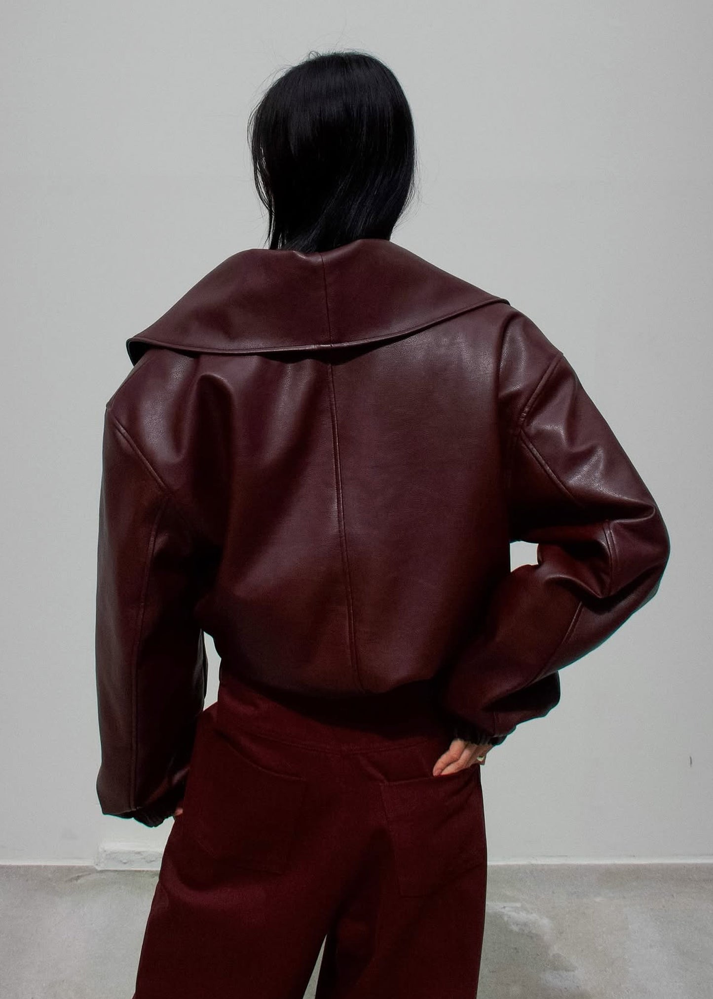 Alayah Jacket - Burgundy (Pre-order)