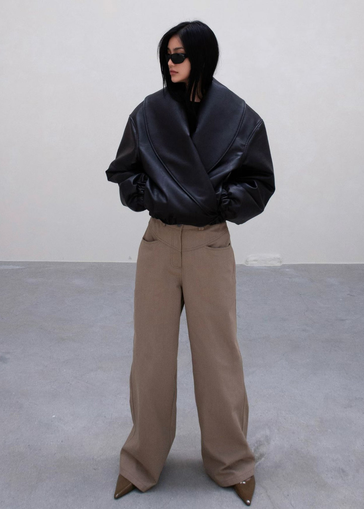 Alayah Jacket - Dark Brown